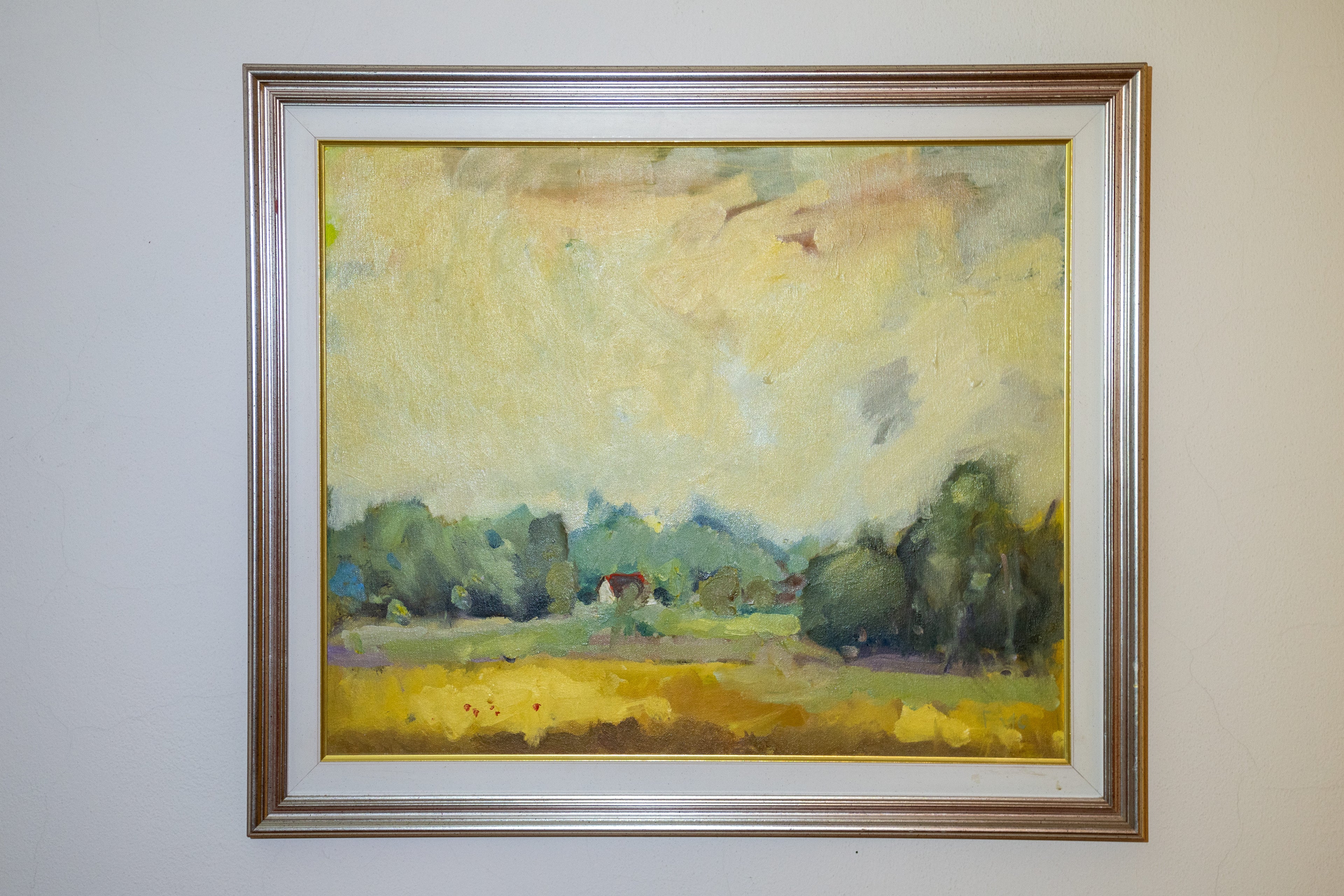 SAMOTNA HIŠA OB POLJU